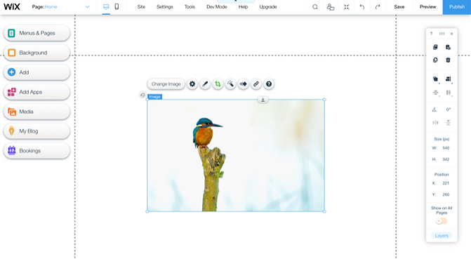 Wix Editor Icons overview